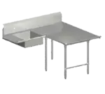 John Boos SDT6-L70144GBK-R Dishtable, Soiled 