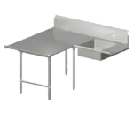 John Boos SDT6-L7048SBK-L Dishtable, Soiled 