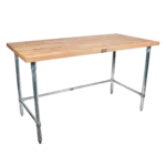 John Boos SNB15-X Work Table, Wood Top