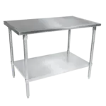 John Boos ST4-3036GSK Work Table,  36" - 38", Stainless Steel Top