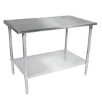 John Boos ST4-3636SSK Work Table,  36" - 38", Stainless Steel Top