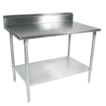 John Boos ST4R5-2448SSK Work Table,  40" - 48", Stainless Steel Top