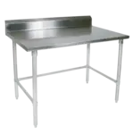 John Boos ST4R5-2496SBK Work Table,  85" - 96", Stainless Steel Top