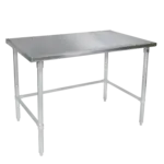 John Boos ST6-3036GBK Work Table,  36" - 38", Stainless Steel Top