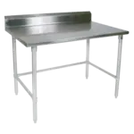 John Boos ST6R5-3648GBK Work Table,  40" - 48", Stainless Steel Top