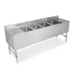 John Boos UBS4-1884-2D18 Underbar Sink Units