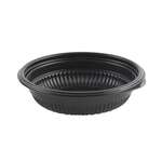 Incredi-Bowl, 5 Oz, Round, Black, Microwavable, (500/Cs)  ANCHOR PACKAGING ANHM4805B