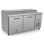 Kelvinator Commercial KCHPT72.9 Refrigerated Counter, Pizza Prep Table