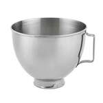 KitchenAid Commercial Mixing Bowl, 4.5 Quart, Stainless Steel, KITCHENAID K45SBWH