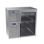 Krowne Metal BS36 Back Bar Cabinet, Refrigerated