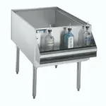 Krowne Metal KRPT-2436 Underbar Ice Bin/Cocktail Station, Pass-Thru