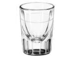 LIBBEY GLASS Whiskey Shot Glass, 1-1/2 oz., Fluted, (48/Case) Libbey 5127