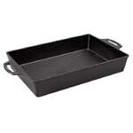 LODGE MFG. Casserole Pan, 9"X13", Cast Iron, Dual Handle Design, Lodge BW13C