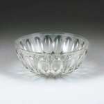 MARYLAND PLASTICS Dessert Bowl, 4-1/2", Clear, Round, Crystal Cut, Maryland MPI0027