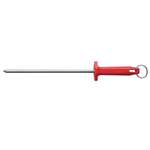 MUNDIAL INC Sharpening Steel,  Round, 10", Red Handle, Mundial INC, R1128-10L