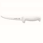 MUNDIAL INC Boning Knife, 6", White, Poly Handle, Curved, Semi-Stiff, MUNDIAL W5607-6