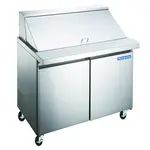 Norpole NP2R-SWMT36 Refrigerated Counter, Mega Top Sandwich / Salad Un