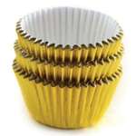 NORPRO Muffin Cup, Mini, Gold, Foil, 60 Count, Norpro 3594