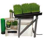 NUTRIFASTER INC. Wheatgrass Juicer, 17", Stainless Steel, Self Feeder, Opti-Fresh, Nutrifaster 300-1