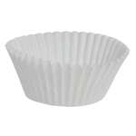 PATERSON PACIFIC PARCHMENT CO. Baking Cup, 2"x4.75"x1.375", White, Paper, (10,000/Case), Paterson Pacific CG01011