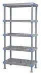 Quantum Food Service QP215474VS-5 Shelving Unit, All Plastic