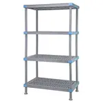 Quantum Food Service QP244274VS-4 Shelving Unit, All Plastic