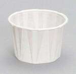 Portion Cup, 2 oz, White, Paper, (5,000/Case) Genpak F200