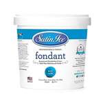 SATIN FINE FOODS Rolled Fondant, Blue, Vanilla, 5 lb., Satin Ice 10015