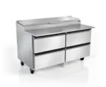 Silver King SKPZ60-EDUS10 Refrigerated Counter, Pizza Prep Table