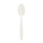 Soup Spoon, Heavyweight, White, Plastic, (100/Pack), Karat KE-U2023