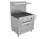 Southbend 4362D-2CR Range, 36" Restaurant, Gas