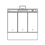 Southbend P36N-HHH Range, 36" Heavy Duty, Gas