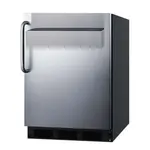 Summit Commercial FF7BKSSTBSR Refrigerator, Undercounter, Reach-In