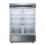 Summit Commercial SCR49SSG Refrigerator, Reach-in