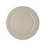 SYRACUSE CHINA CORPORATION Plate, 9", Flint White, China, Pilgrim Shape, (12/Case), Syracuse China Corporation 951250306