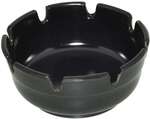 Tablecraft Products Ashtray, 5-3/4", Black, Phenolic, Won't Blister, Tablecraft 131B