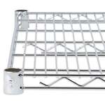 Thunder Group Wire Shelf, 24" x 60", Chrome, Zinc, (2/Case) Arvesta MA2460Z