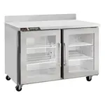 Traulsen CLUC-36R-GD-WTLL Refrigerated Counter, Work Top