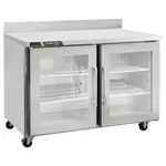 Traulsen CLUC-48R-GD-WTLR Refrigerated Counter, Work Top