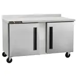 Traulsen CLUC-60R-SD-WTRR Refrigerated Counter, Work Top