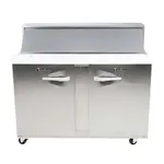 Traulsen UPT7224-LL Refrigerated Counter, Sandwich / Salad Unit