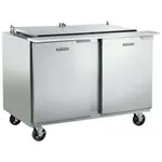 Traulsen UST4818-LL Refrigerated Counter, Mega Top Sandwich / Salad Un