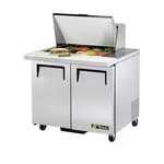 True TSSU-36-12M-B-HC Refrigerated Counter, Mega Top Sandwich / Salad Un