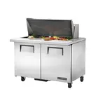 True TSSU-48-18M-B-HC Refrigerated Counter, Mega Top Sandwich / Salad Un