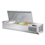 Turbo Air CTST-1200-N Refrigerated Countertop Pan Rail