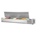 Turbo Air CTST-1800-N Refrigerated Countertop Pan Rail