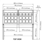 Turbo Air MST-60-24-N Refrigerated Counter, Mega Top Sandwich / Salad Un