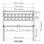 Turbo Air MST-60-N Refrigerated Counter, Sandwich / Salad Unit