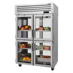 Turbo Air PRO-50-4R-G-PT-N Refrigerator, Pass-Thru