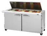 Turbo Air PST-60-24-N-FL Refrigerated Counter, Mega Top Sandwich / Salad Un